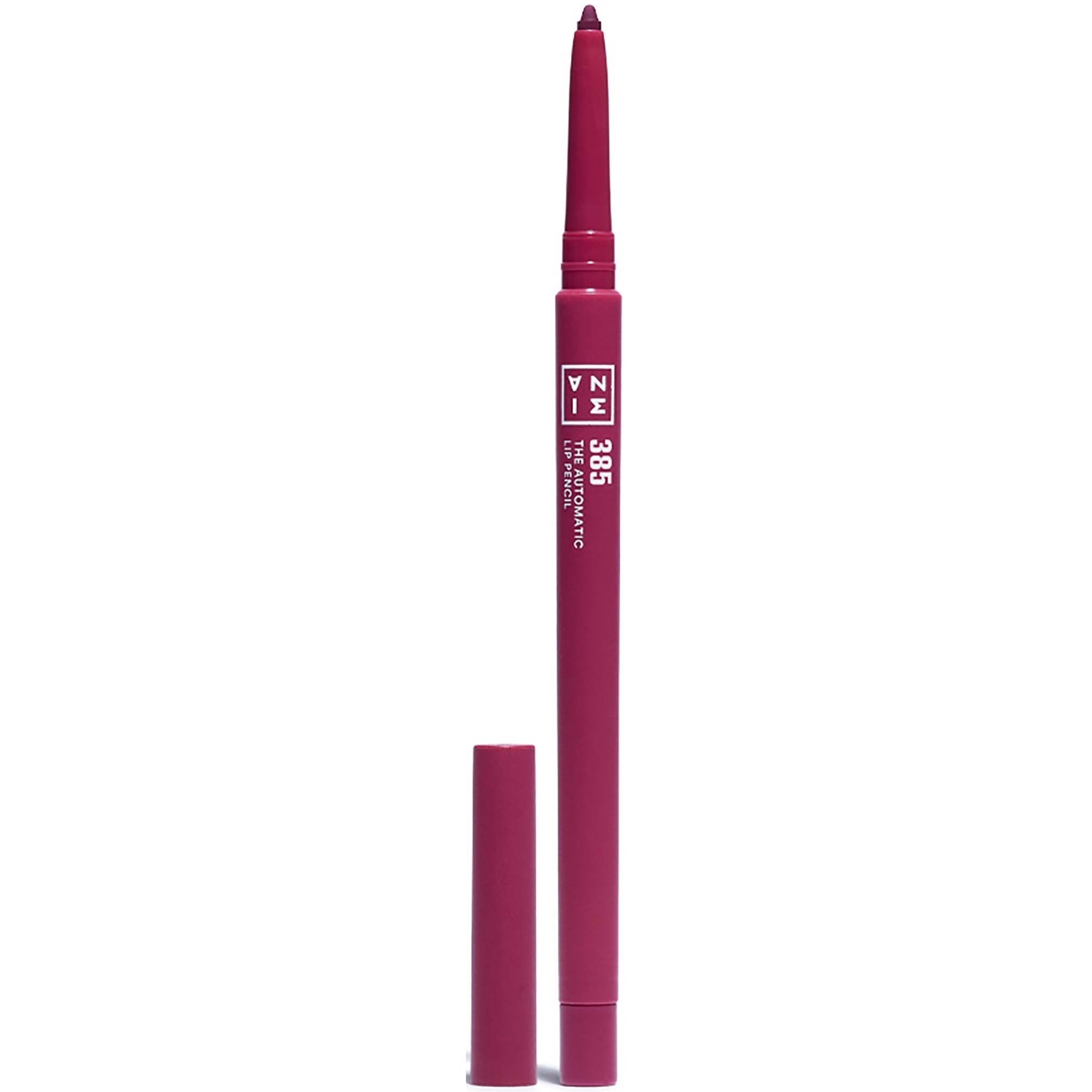 Фото - Помада й блиск для губ 3INA The Automatic Lip Pencil 385 Burgundy 