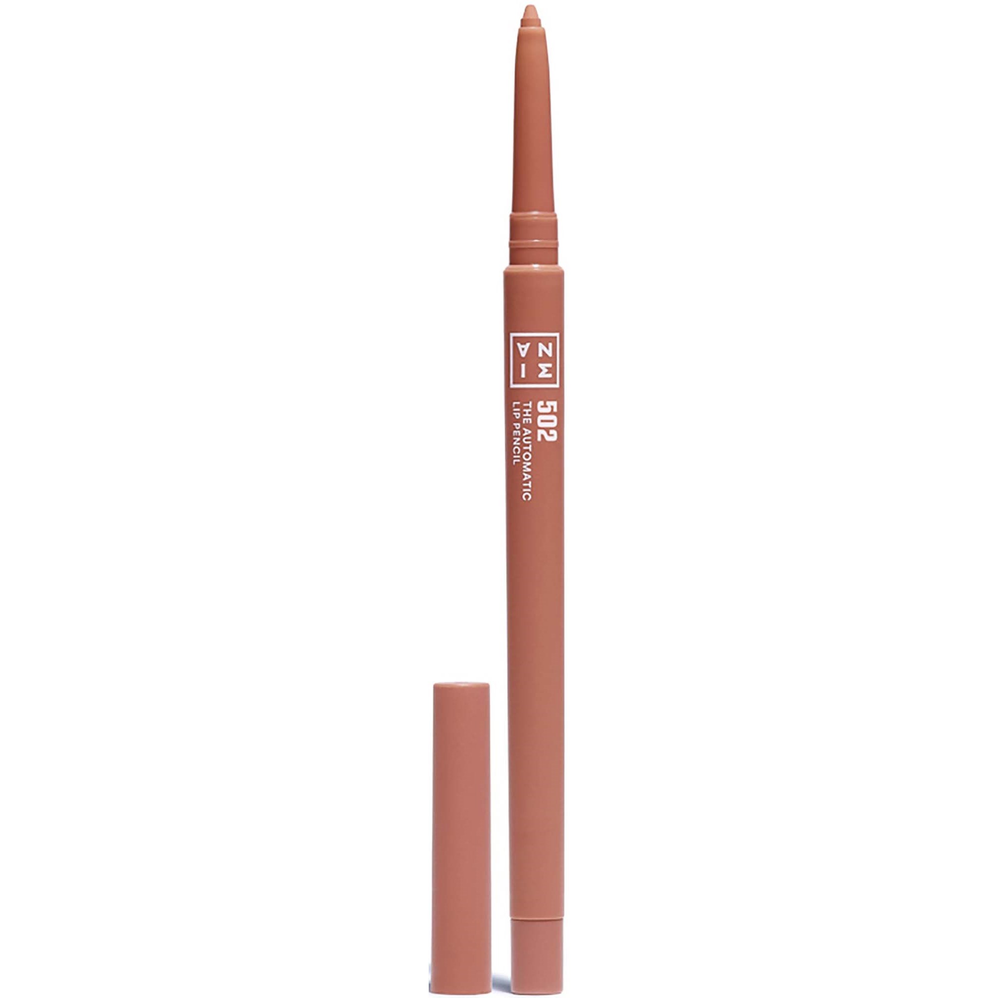 Фото - Помада й блиск для губ 3INA The Automatic Lip Pencil 502 Light Nude Beige 