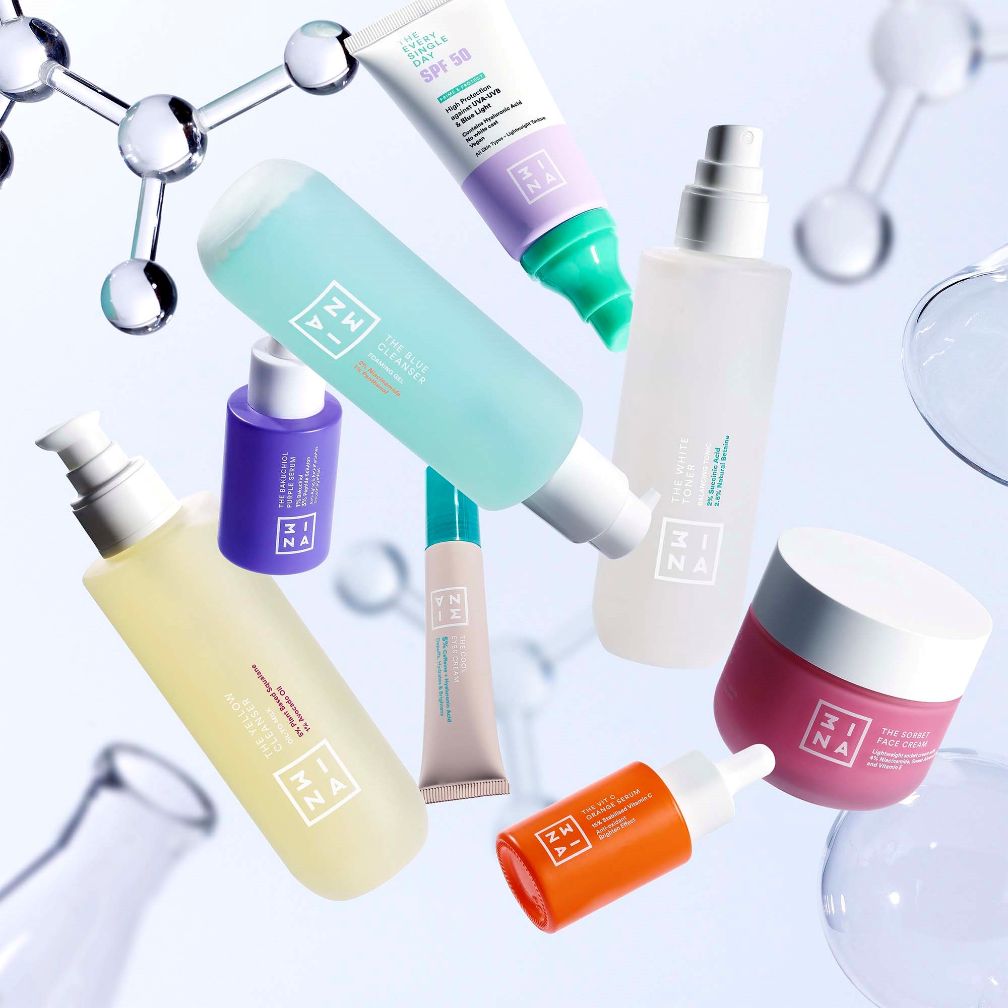 3INA The Blue Cleanser 195 ml (obrázok 8)