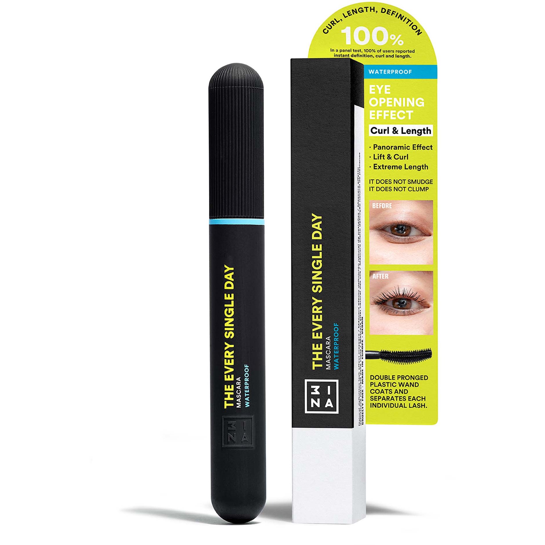 3INA The Every Single Day Mascara Waterproof (obrázok 8)