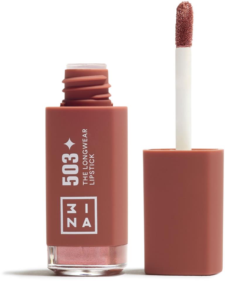 3INA The Longwear Lipstick 503 Metallic Nude 6g