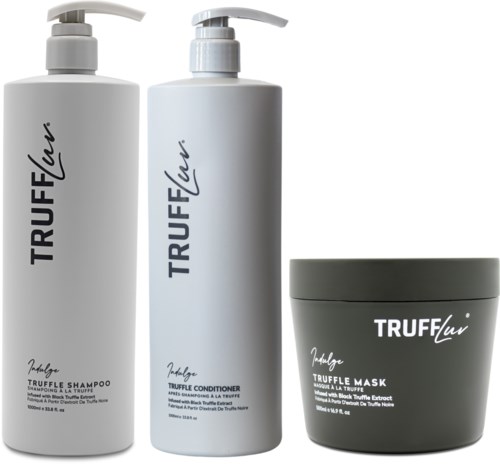 TruffLuv Indulge Truffle Shampoo 1000ml & Conditioner 1000ml & Mask 500 ml