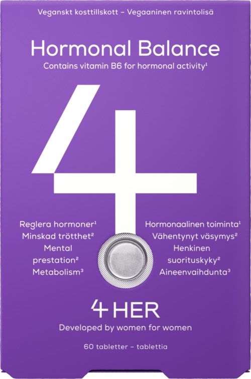 4Her Hormonal Balance supplement 60 st