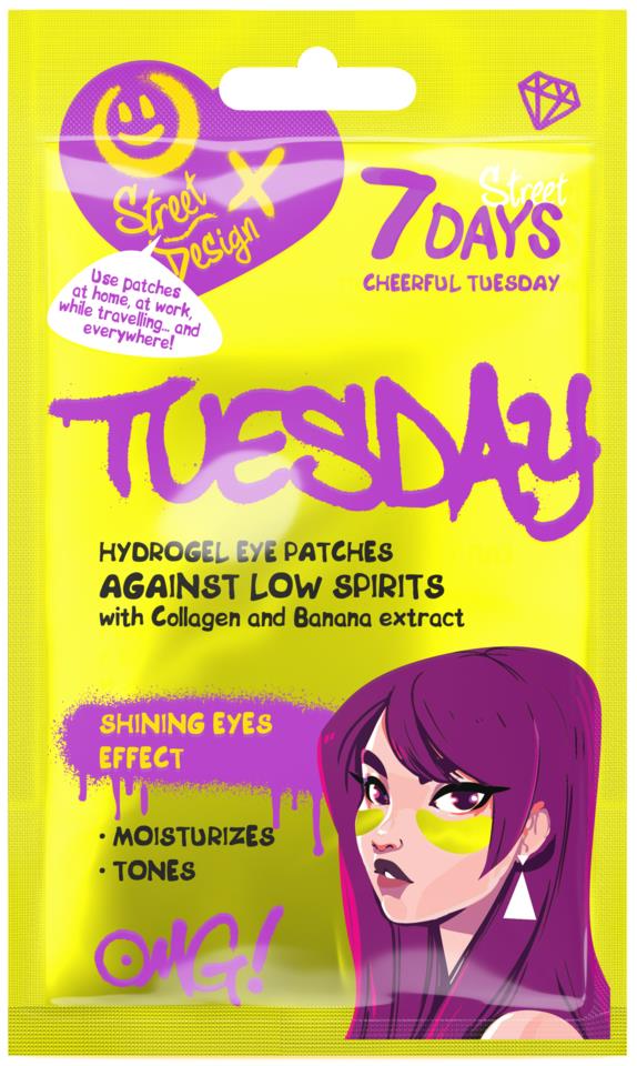 7DAYS Beauty Cheerful Tuesday Hydrogel eye patches
