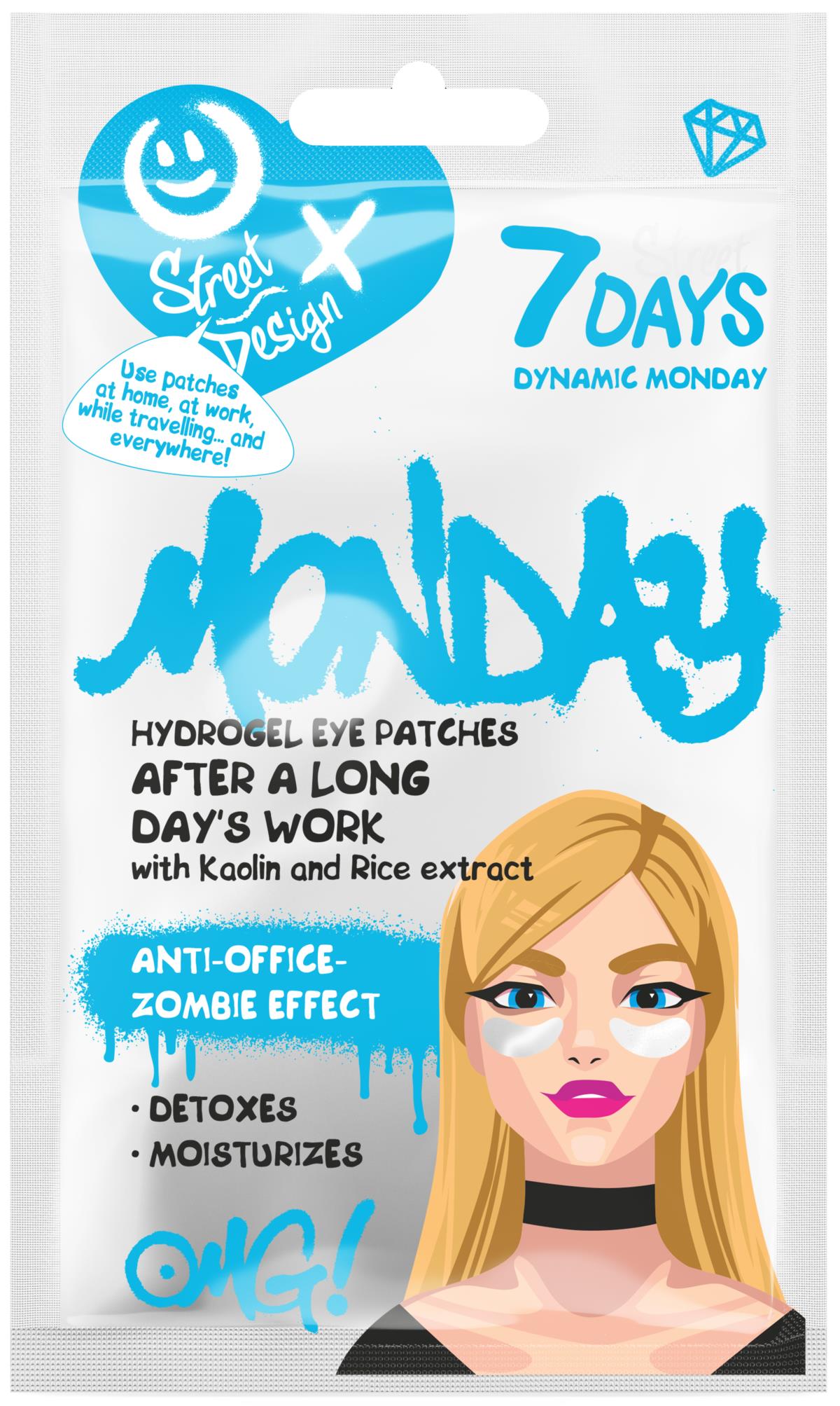 Dynamic Monday 7DAYS Beauty Dynamic Monday Hydrogel eye patches 2 g | lyko.com