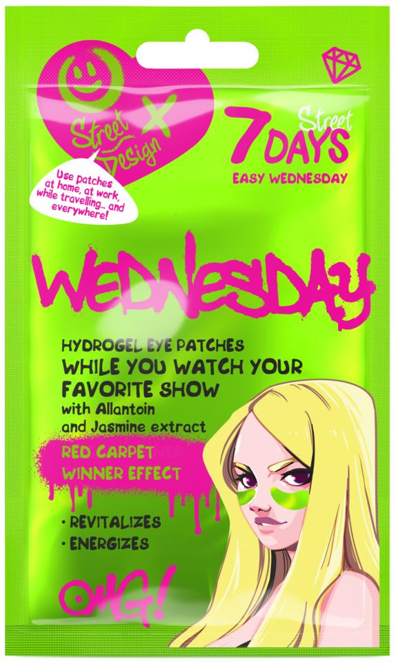 7DAYS Beauty Easy Wednesday Hydrogel eye patches