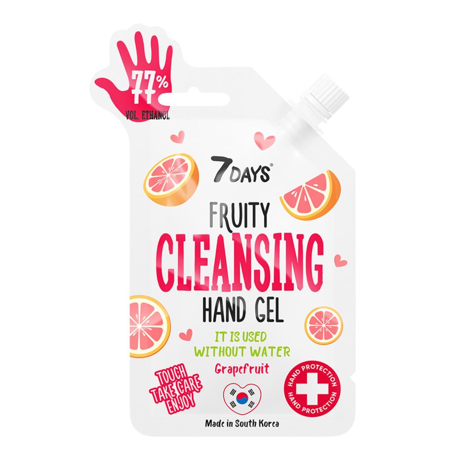 7DAYS Beauty Fruity Hand Cleansing Gel Grapefruit