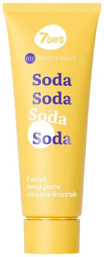 7Days Soda Facial Deep Pore Cleanse & Scrub 80 ml