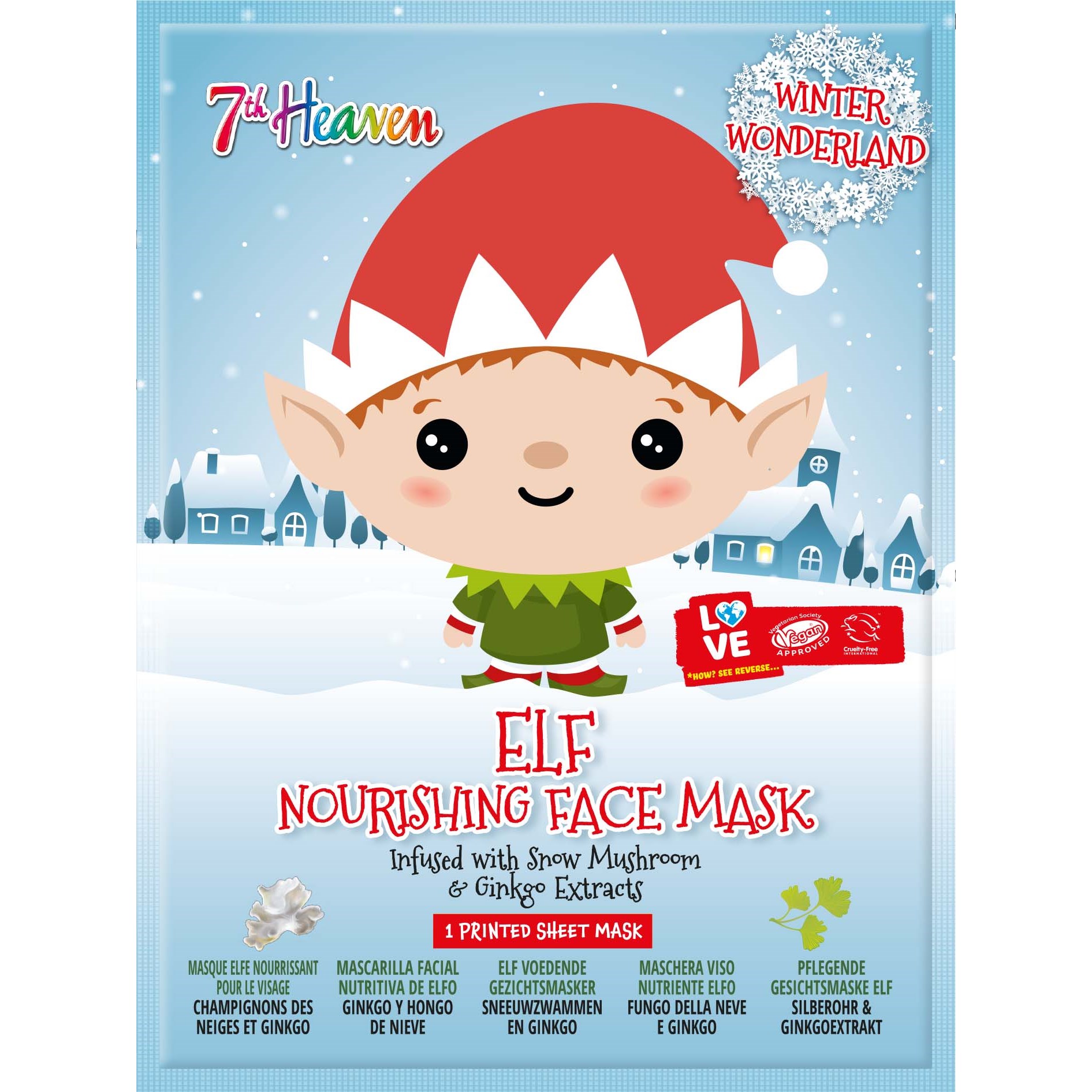 Läs mer om 7th Heaven Winter Wonderland Elf Nourishing Sheet Mask