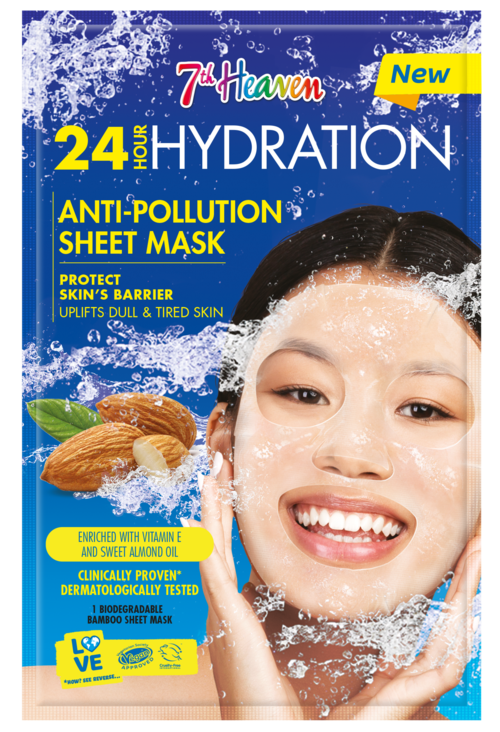 7th Heaven 24 Hour Hydration Anti-Pollution Sheet Mask