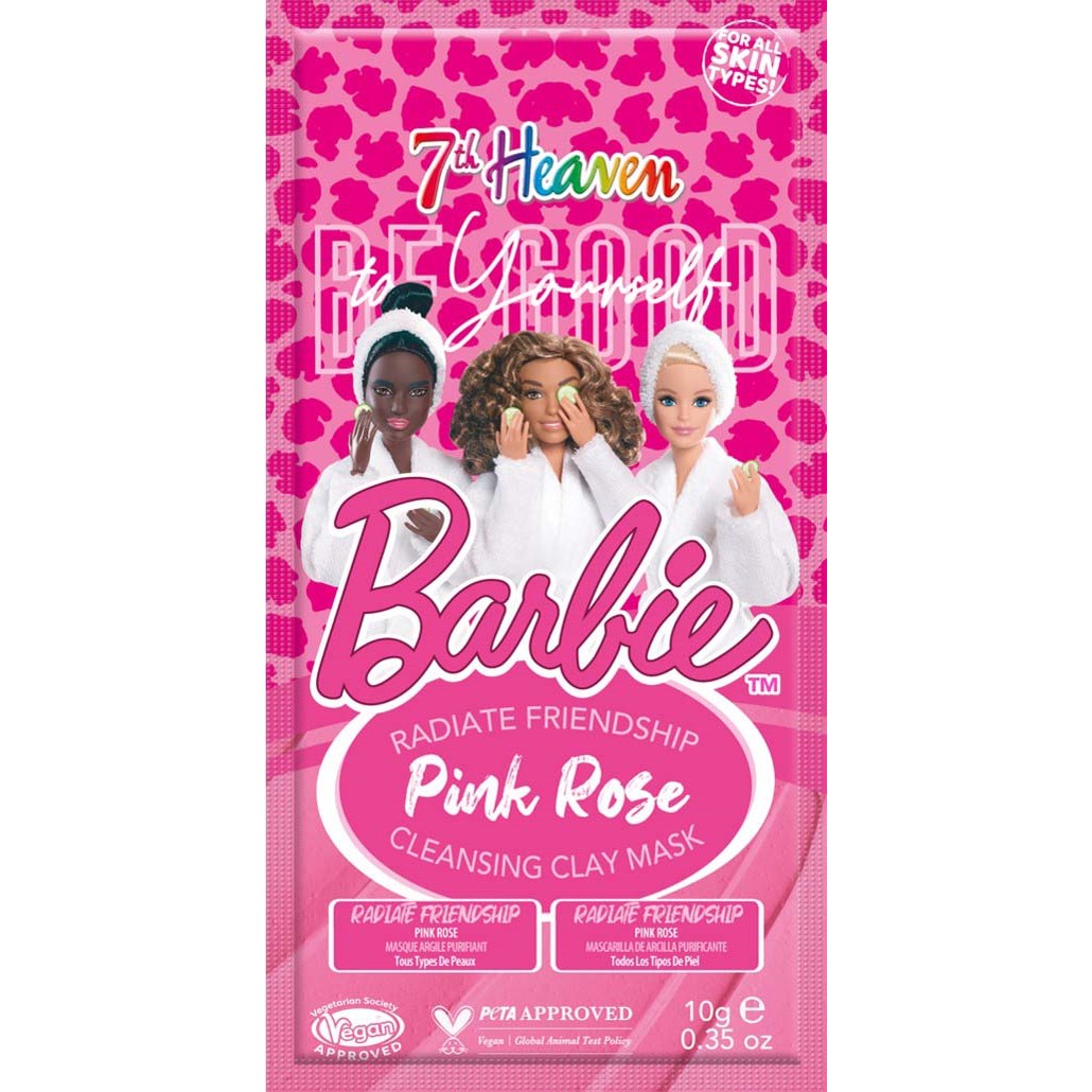 7th Heaven Barbie Clay Mask Pink Rose  10 ml