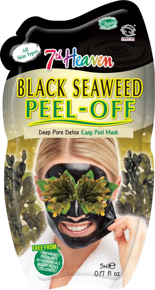 7th Heaven Black Seaweed Peel Off Single Use 5 ml