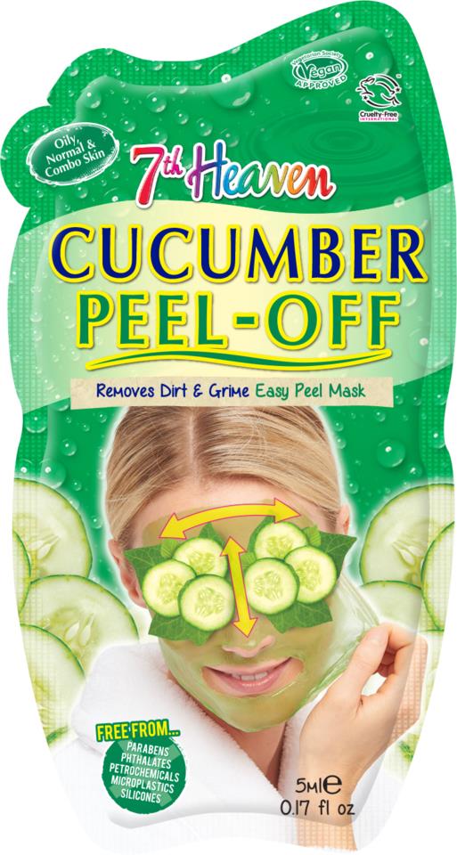 7th Heaven Cucumber Peel Off Single Use 5 ml