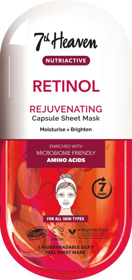 7TH HEAVEN Nutriactive Retinol Sheet Mask