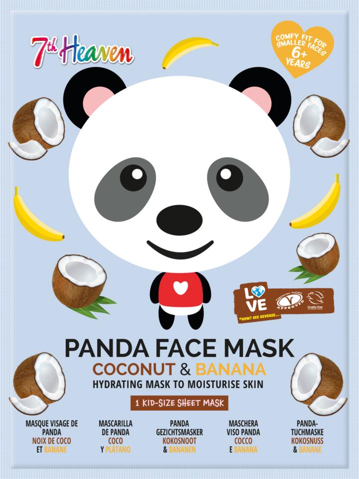 7th Heaven Panda Face Sheet Mask  