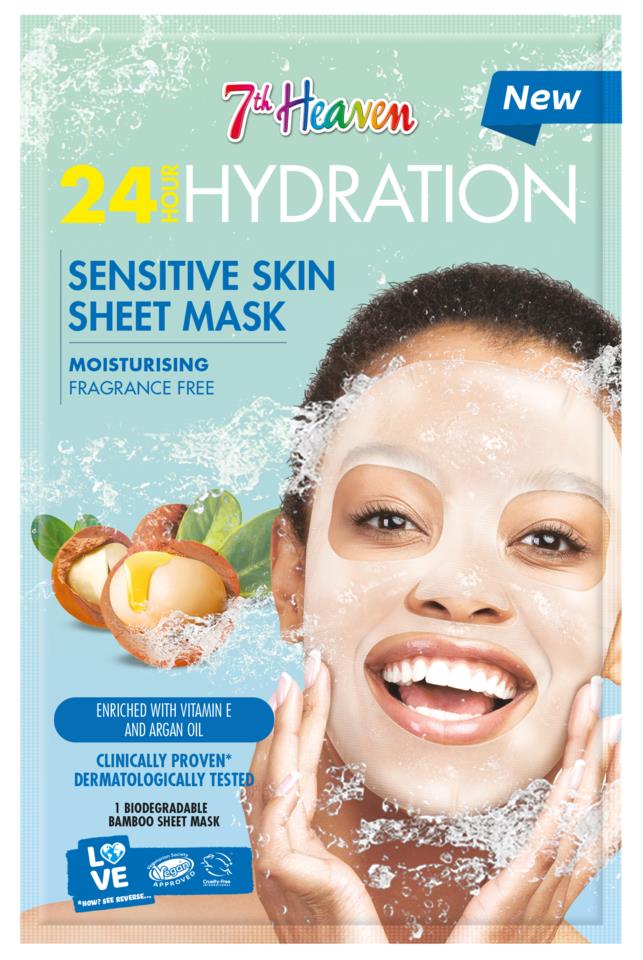 7th Heaven Sensitive Skin Sheet Mask  