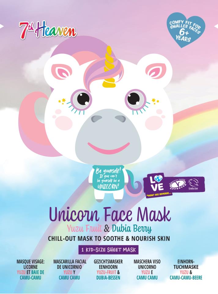 7th Heaven Unicorn Face Sheet Mask  