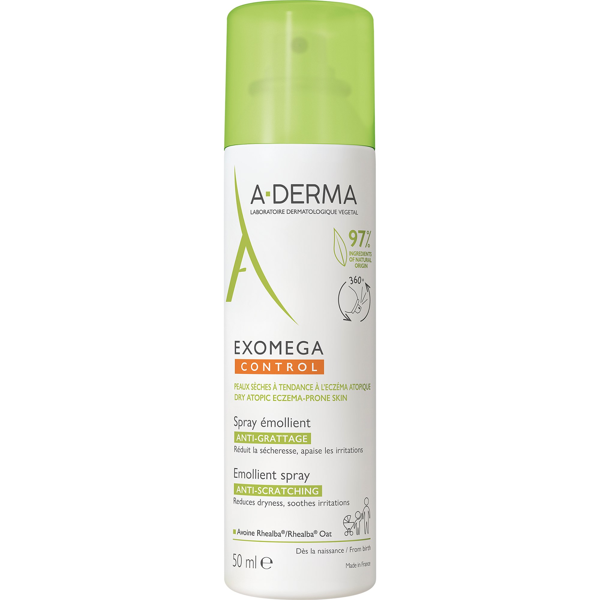 A-derma Exomega Control Spray 200 ml