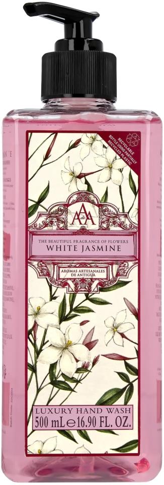 AAA - Aromas Artesanales de Antigua Hand Wash White Jasmine 500 ml