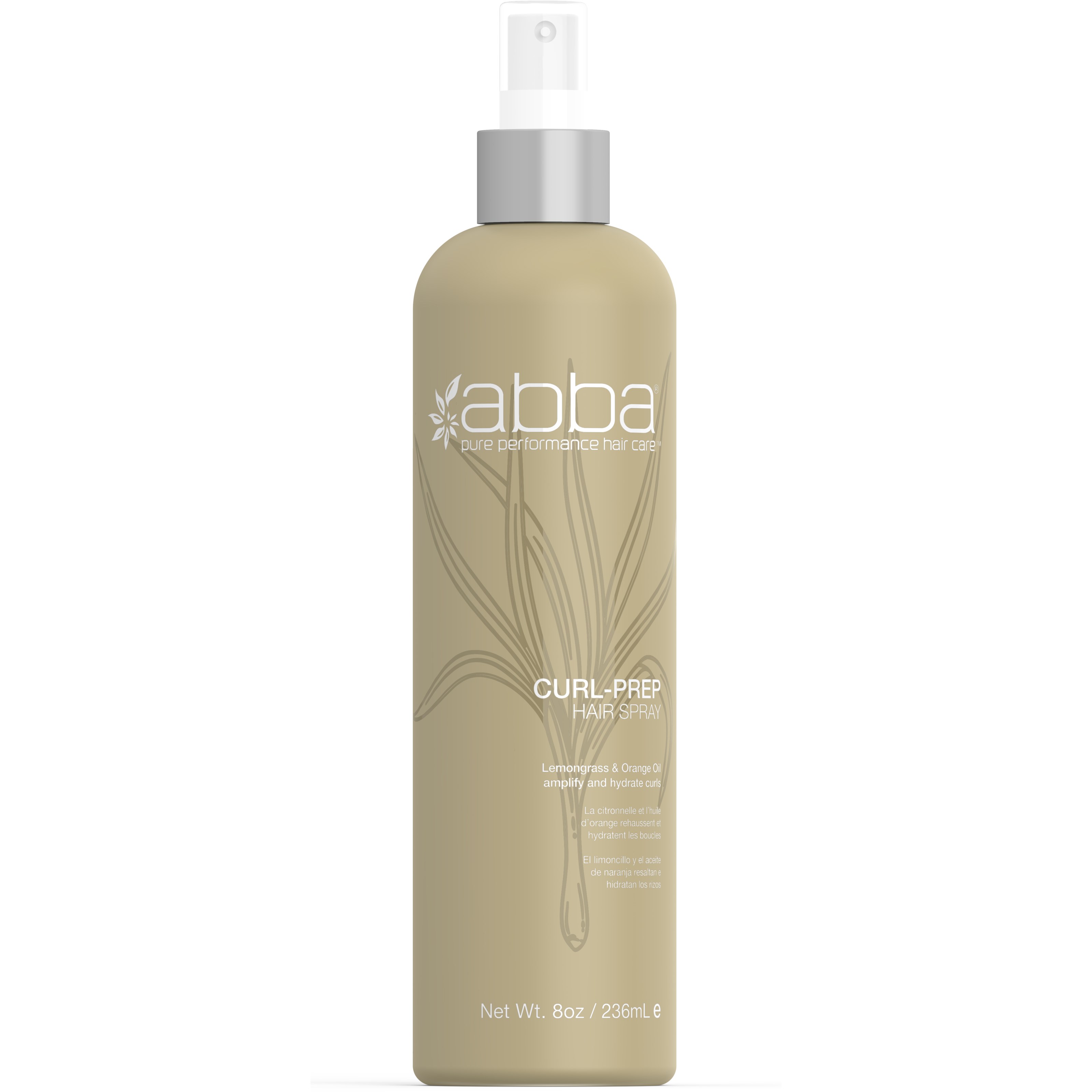 Abba Pure Performace Haircare Curl Prep Spray 236 ml