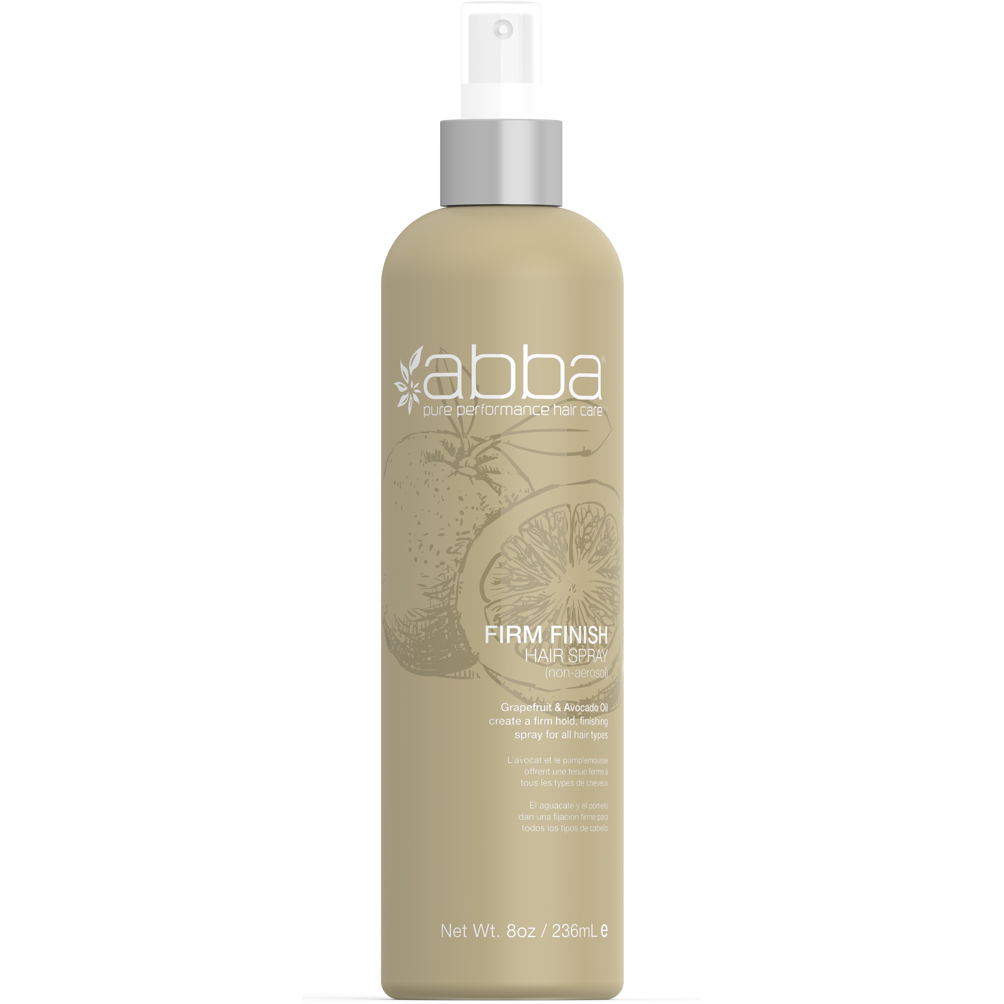 Abba Pure Performace Haircare Firm Finish Spray 236 ml