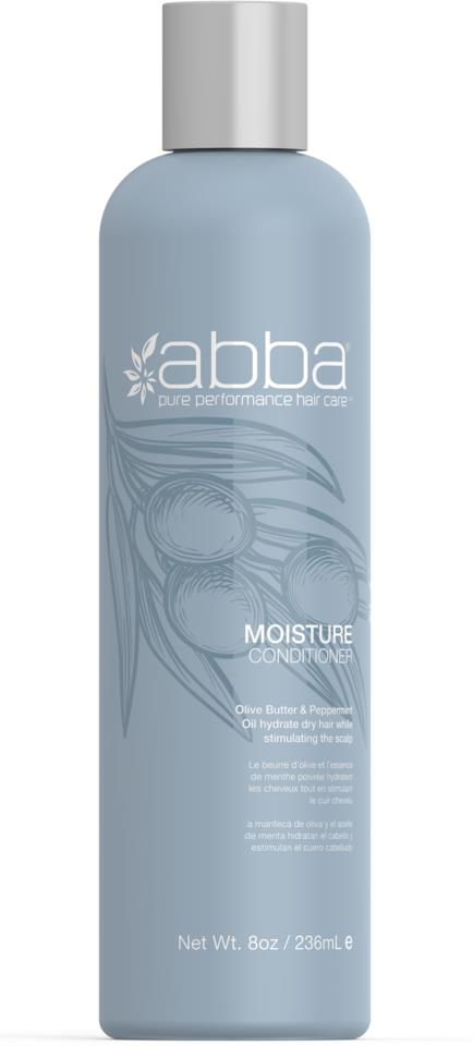 ABBA Pure Performace Haircare Moisture Conditioner 236ml