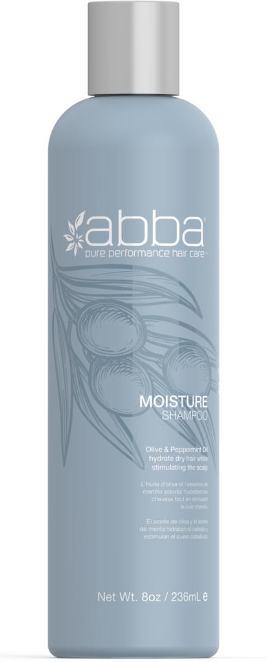 ABBA Pure Performace Haircare Moisture Shampoo 236ml