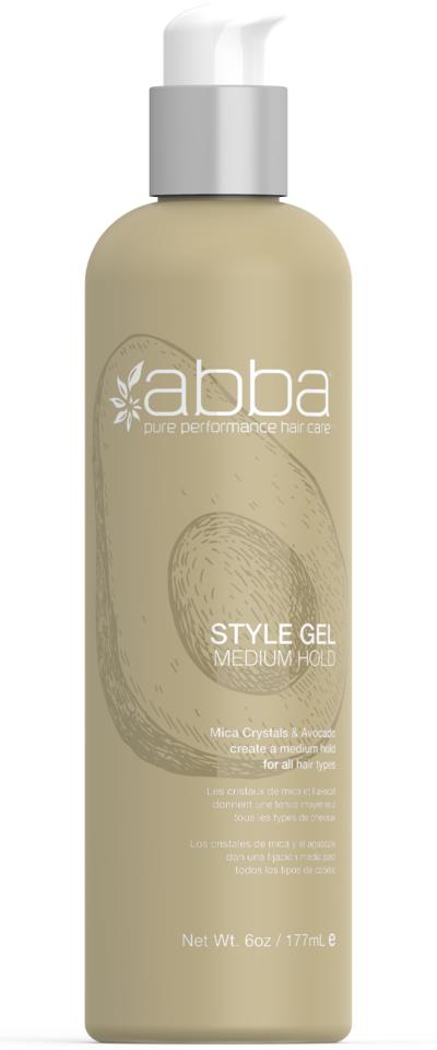 ABBA Pure Performace Haircare Style Gel 177ml