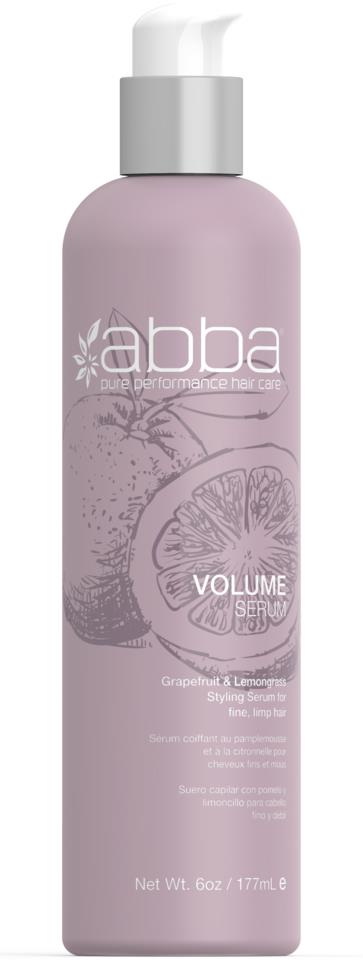 ABBA Pure Performace Haircare Volume Serum 177ml