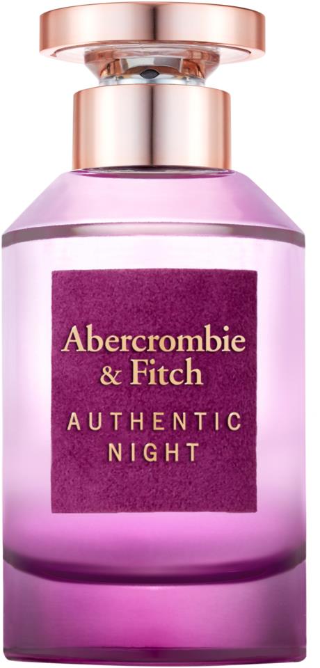 Abercrombie   Fitch Authentic Night Women EdT 100 ml
