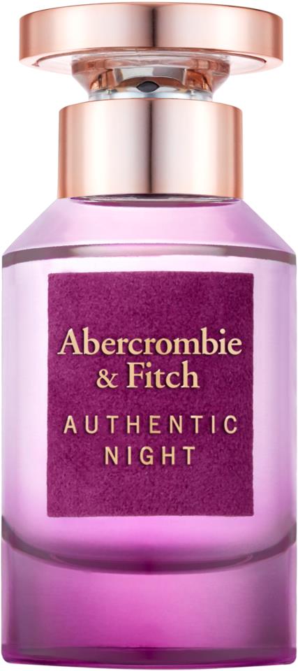 Abercrombie & Fitch Authentic Night Women EdT 50 ml