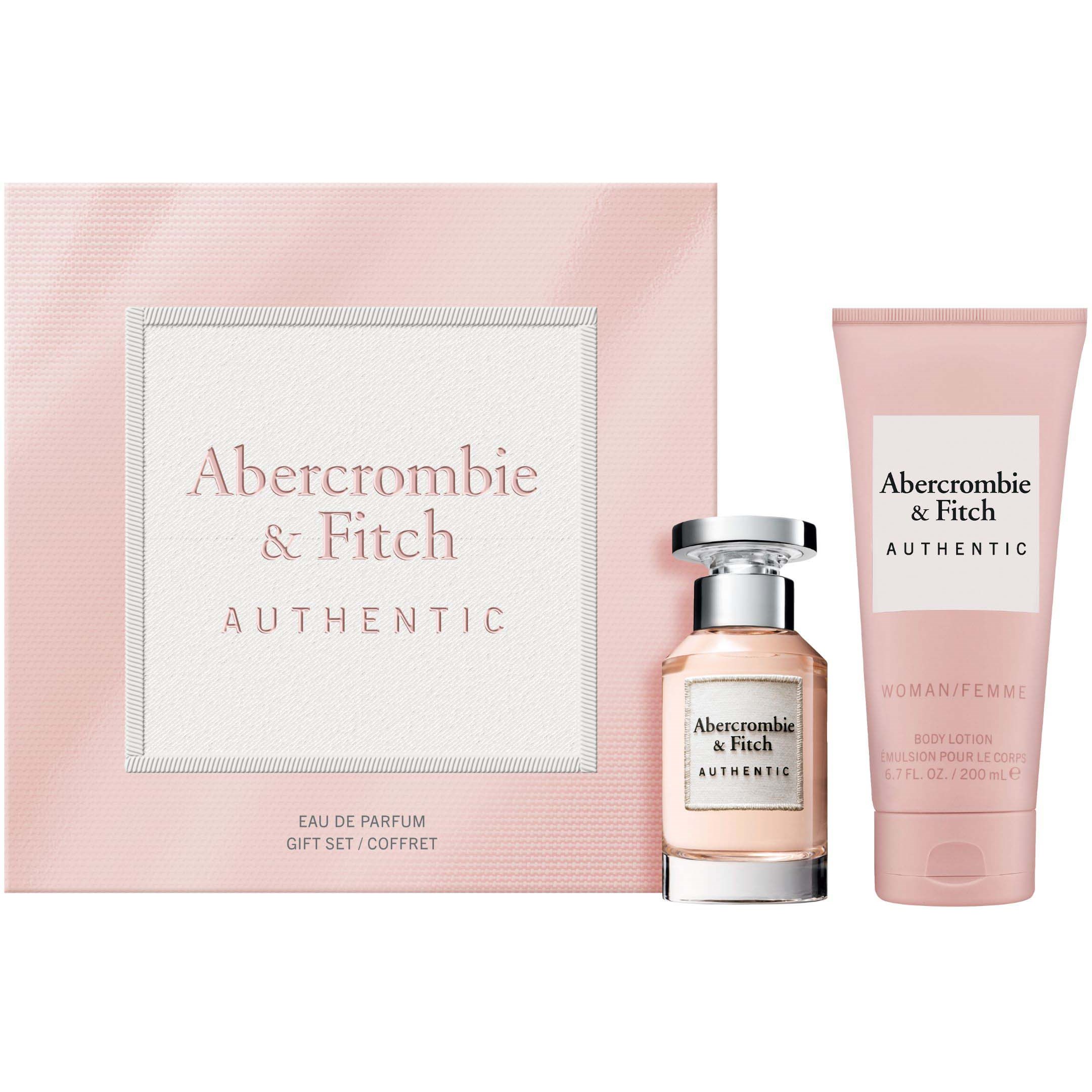 Abercrombie & Fitch Authentic Woman Gift Set billede