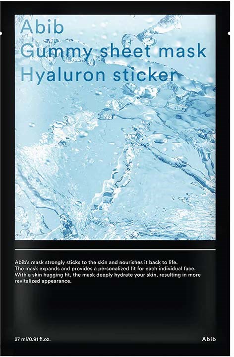 Abib Gummy Sheet Mask Hyaluron Sticker 10-Pack 27 g