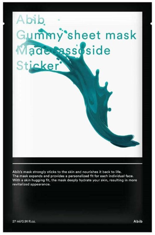 Abib Gummy Sheet Mask Madecassoside Sticker 10-Pack 27 g