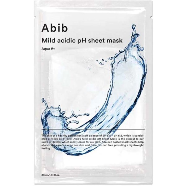 Abib Mild Acidic Ph Sheet Mask Aqua Fit 10-Pack