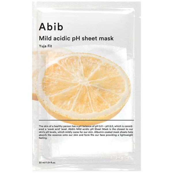 Abib Mild Acidic Ph Sheet Mask Yuja Fit 10-Pack