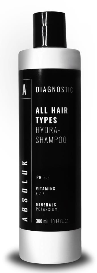 Absoluk Haircare All Hair Types Shampoo 300 ml