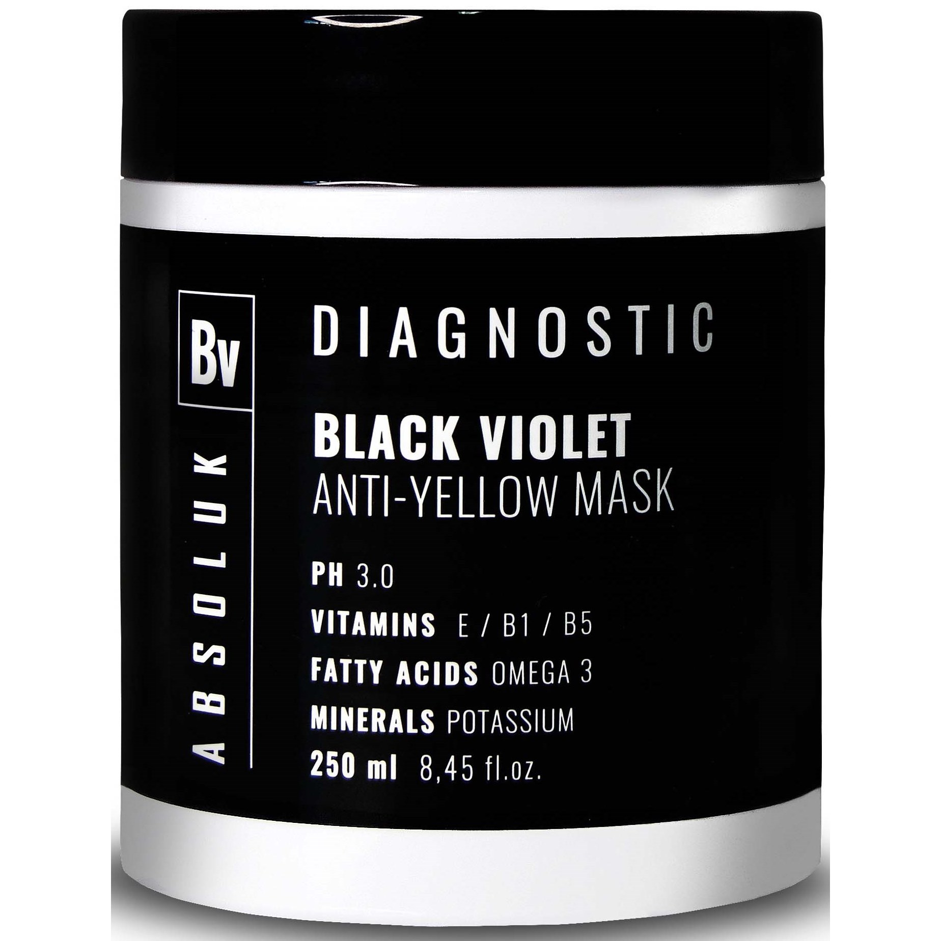 Läs mer om Absoluk Haircare Diagnostic Black Blue Mask 250 ml