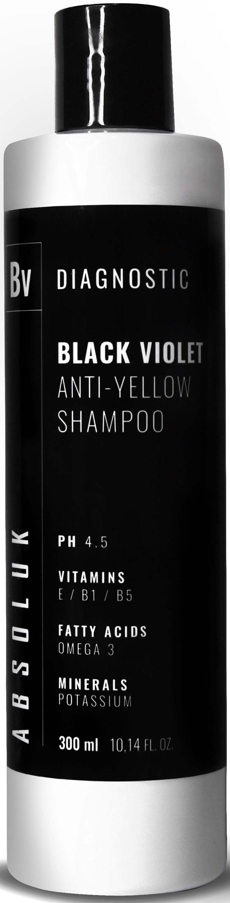 Absoluk Haircare Diagnostic Black Blue Shampoo 300 ml