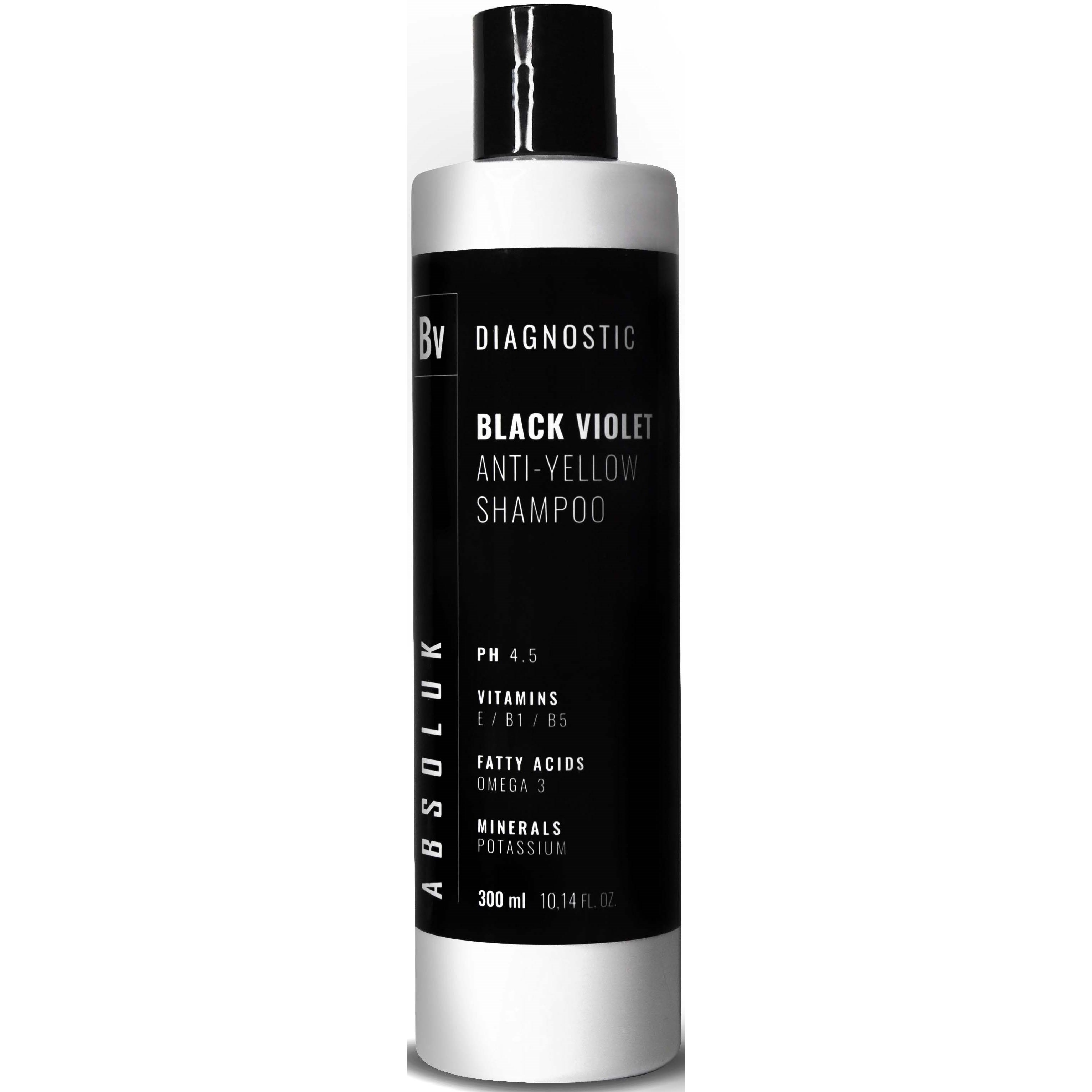 Läs mer om Absoluk Haircare Diagnostic Black Blue Shampoo 300 ml