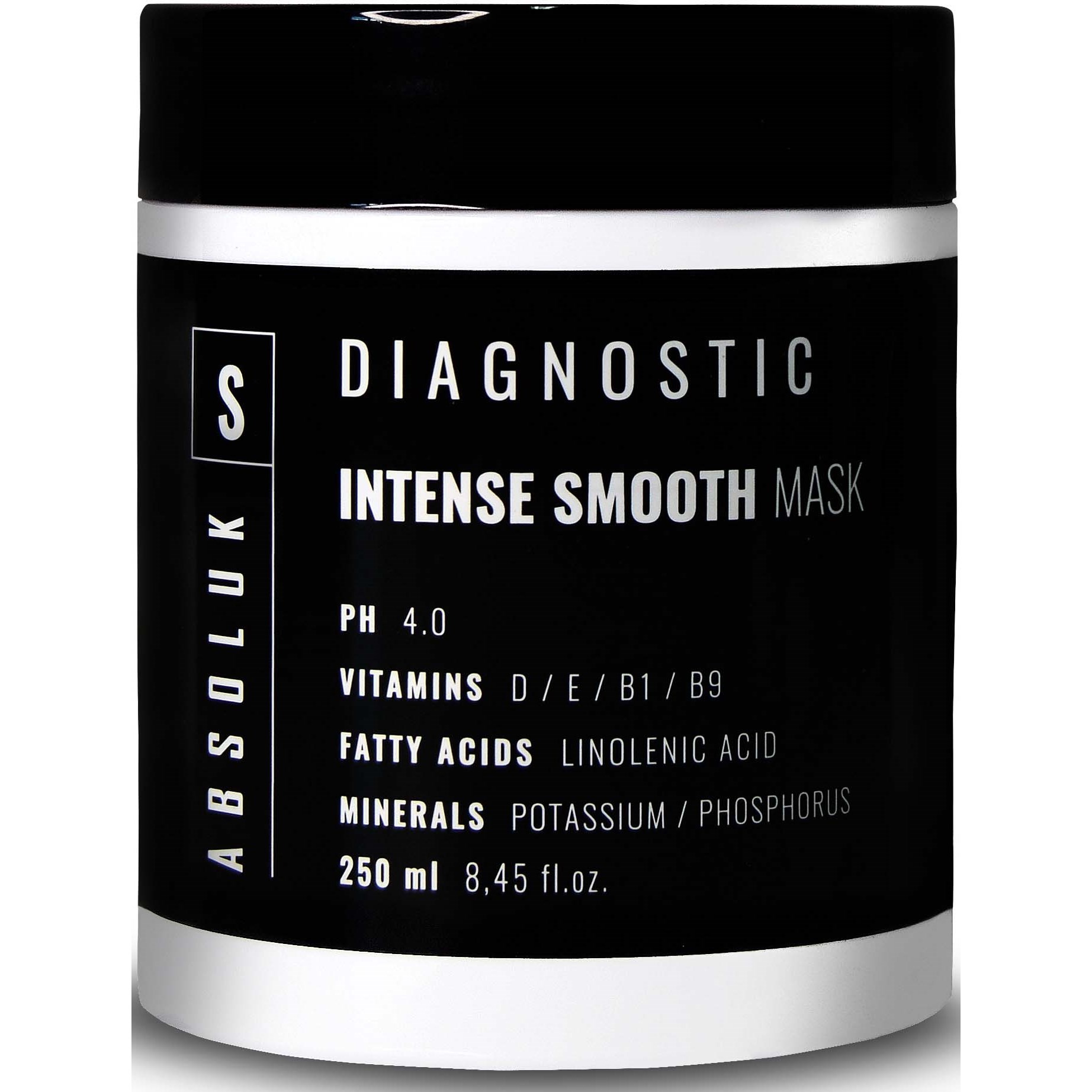 Läs mer om Absoluk Haircare Diagnostic Intense Smooth Mask 250 ml