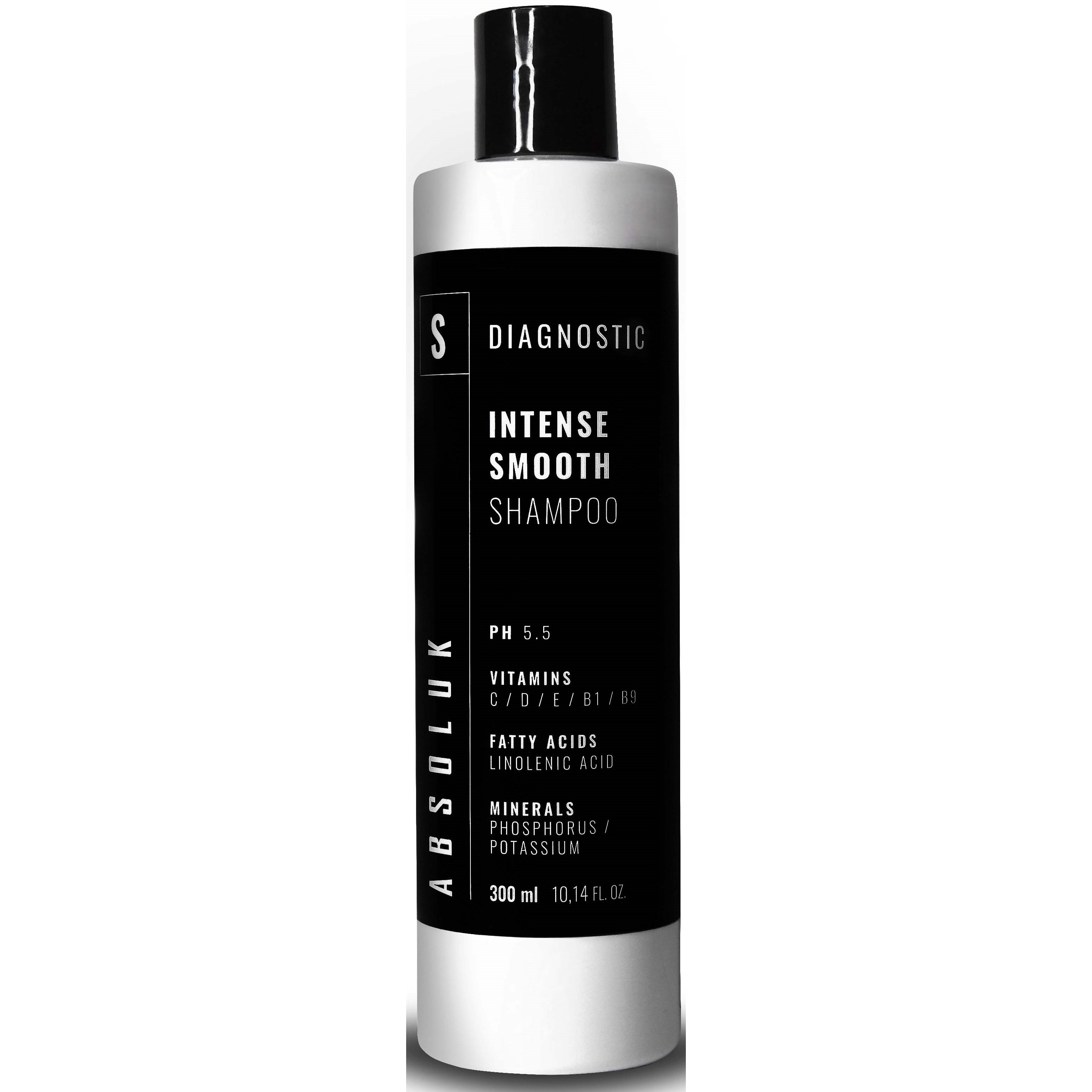 Läs mer om Absoluk Haircare Diagnostic Intense Smooth Shampoo 300 ml