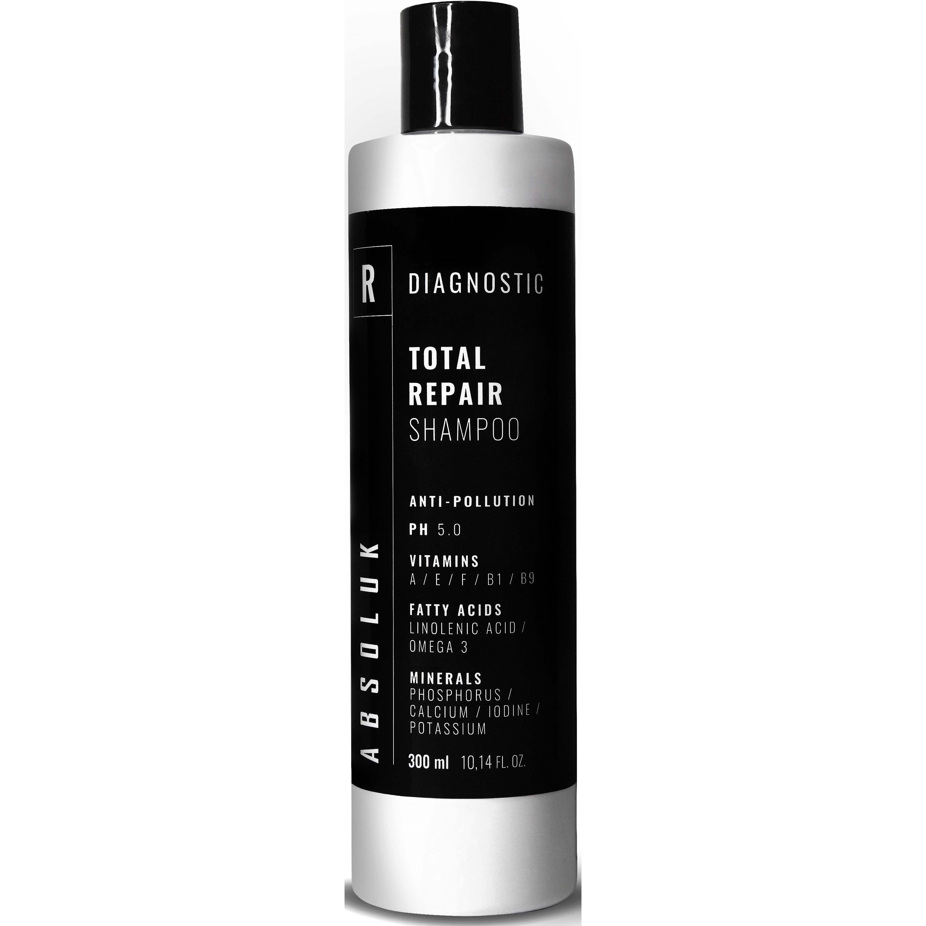 Läs mer om Absoluk Haircare Diagnostic Total Repair Shampoo 300 ml