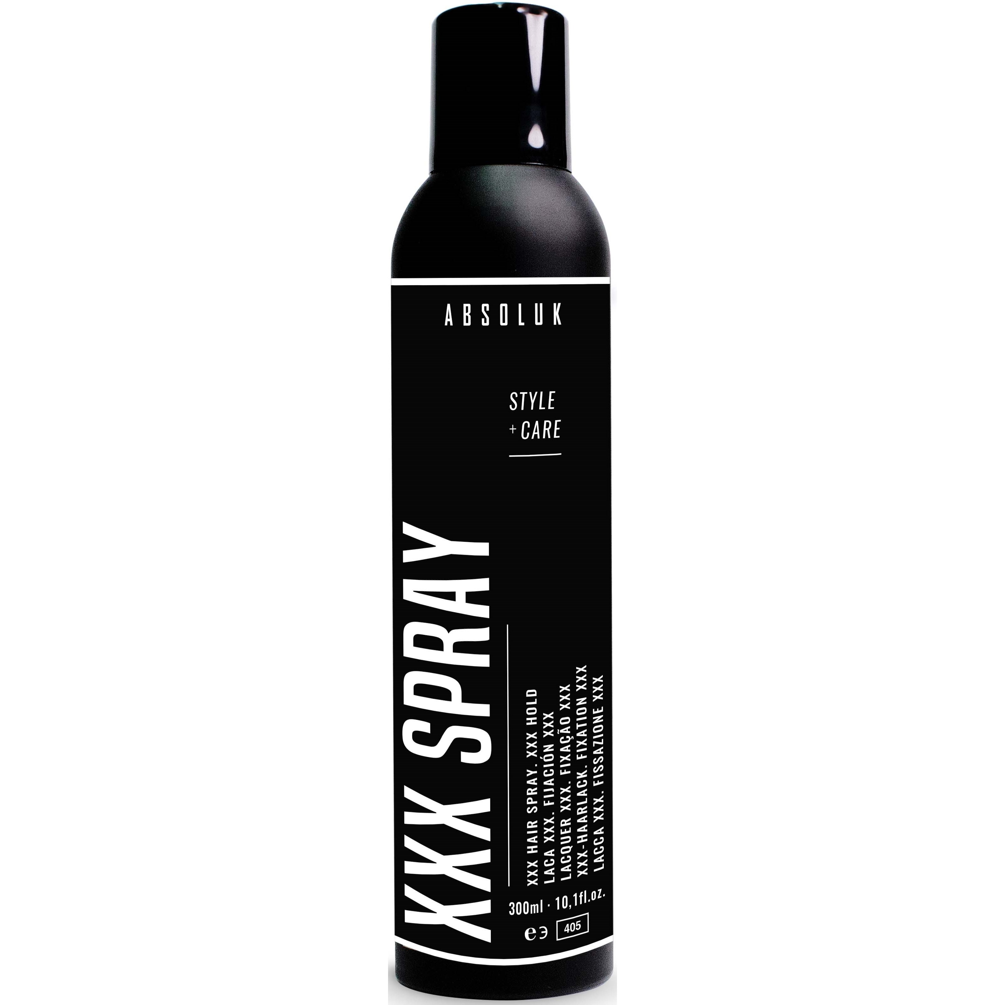 Läs mer om Absoluk Haircare Style XXX Hair Spray 300 ml
