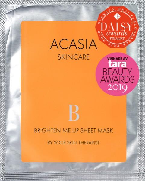 Acasia Skincare Brighten Me Up Sheet Mask 23ml
