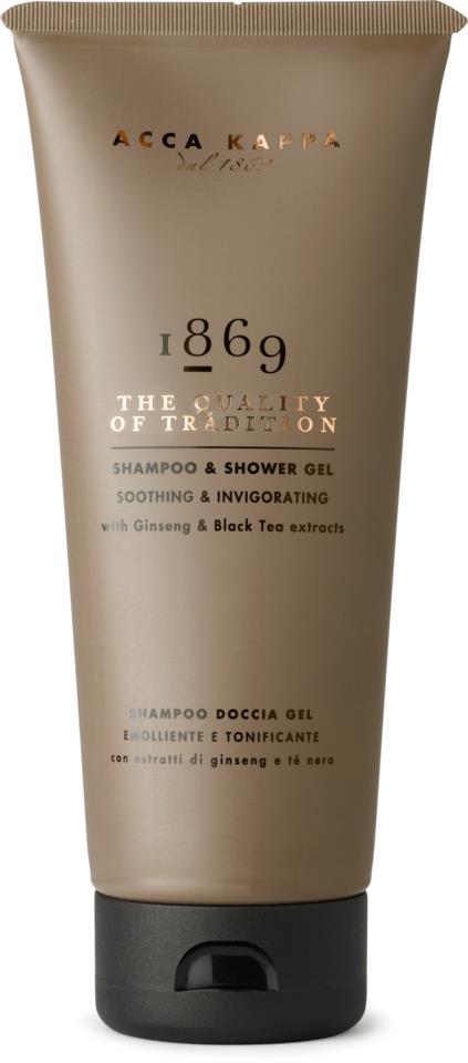 Acca Kappa 1869 Shampoo & Shower Gel 200ml