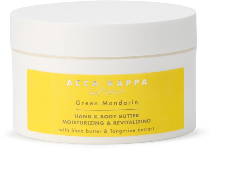 Acca Kappa Green Mandarin Body & Hand Butter 200ml