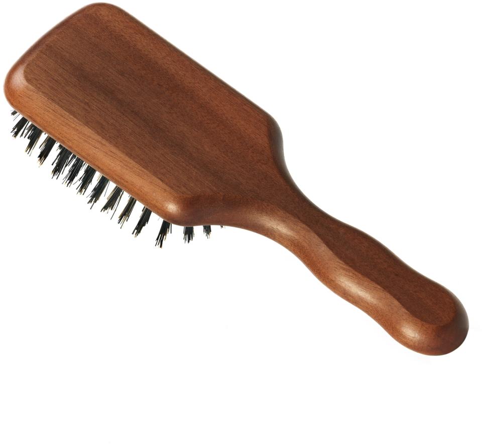 Acca Kappa Mini Paddle Brush Kotibe´ Wood 100% Boar Bristles