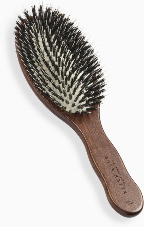 Acca Kappa Oval Brush Kotibe´ Wood 100% Boar Bristles & Nylon Monofilament