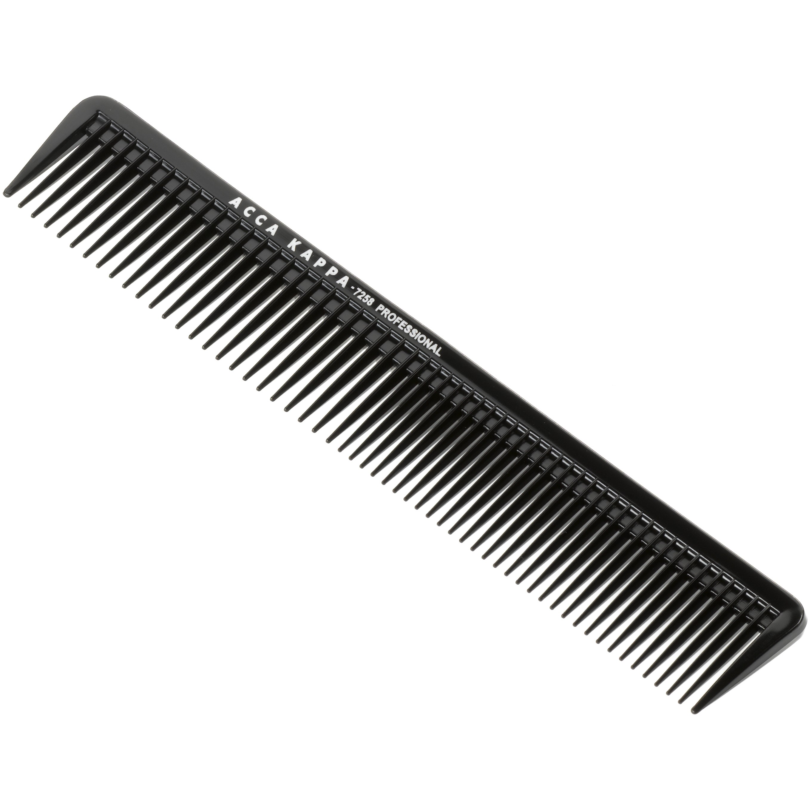 Professional Fine Coarse Trimmning Comb 7258 Black